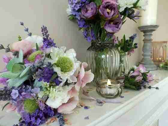 posie artificial weddng flowers