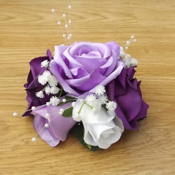 Purple, Lilac & White Cake Topper