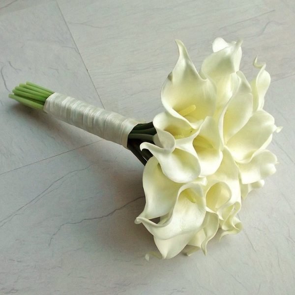 Ivory Calla Bridesmaid Bouquet