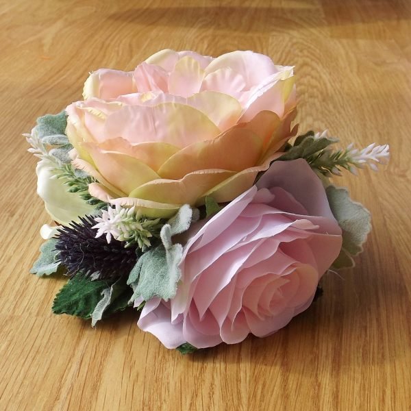 Thistle & Silk Peony Cake Topper