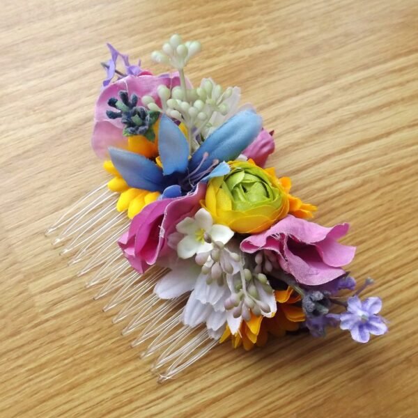 Wildflower Hair Comb