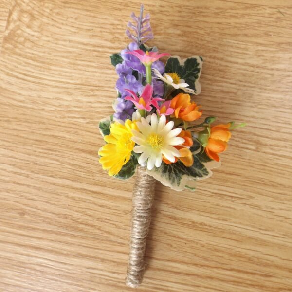 Wildflower Silk Buttonhole