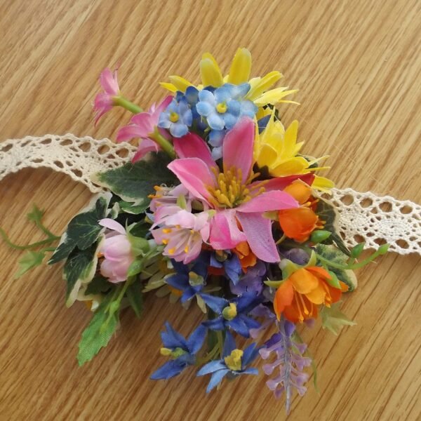 Wildflower Silk Wrist Corsage