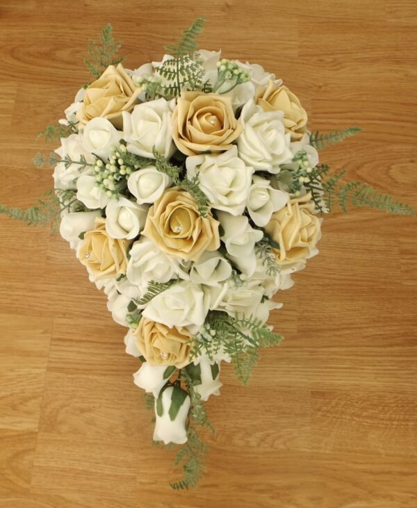 Gold Rose & Fern Brides Shower