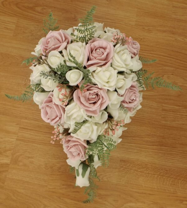 Light Pink Rose & Fern Brides Shower