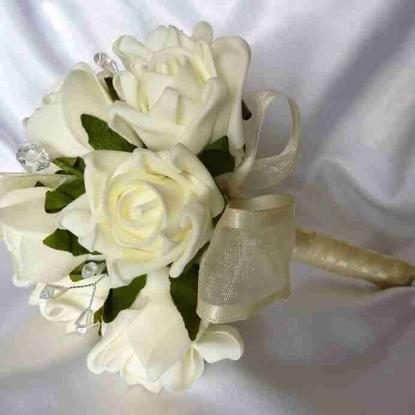 Ivory Rose Child's Posy